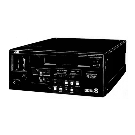 JVC BR-D750U - D-9 Editing Recorder Specifications