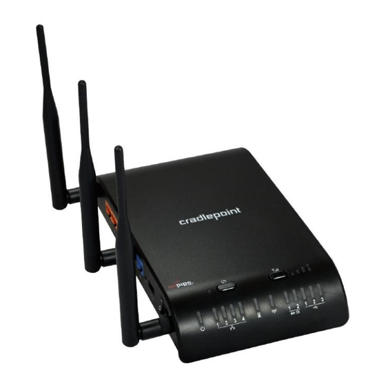 Cradlepoint MBR1400LE-VZ Product Manual
