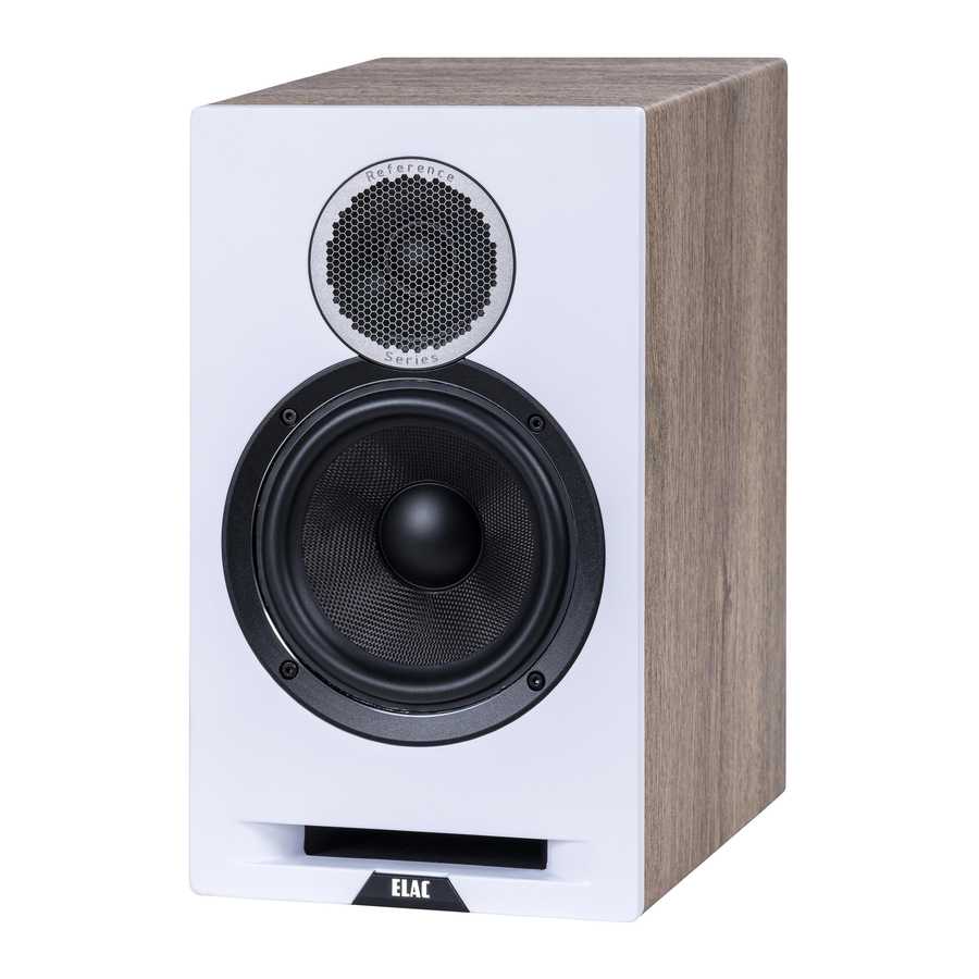 ELAC Debut Reference DBR62 Operating Instructions Manual