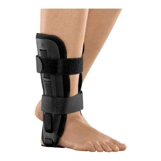 medi protect.Ankle air foam Instructions For Use Manual