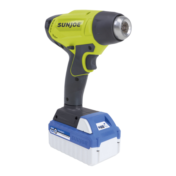 SNOWJOE sunjoe24V-HG100 Operator's Manual