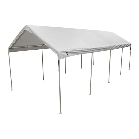 KING CANOPY Universal 10ft X 27ft Assembly Instructions Manual