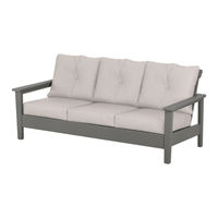 Polywood Prescott Deep Seating Sofa 4103 Series Manual