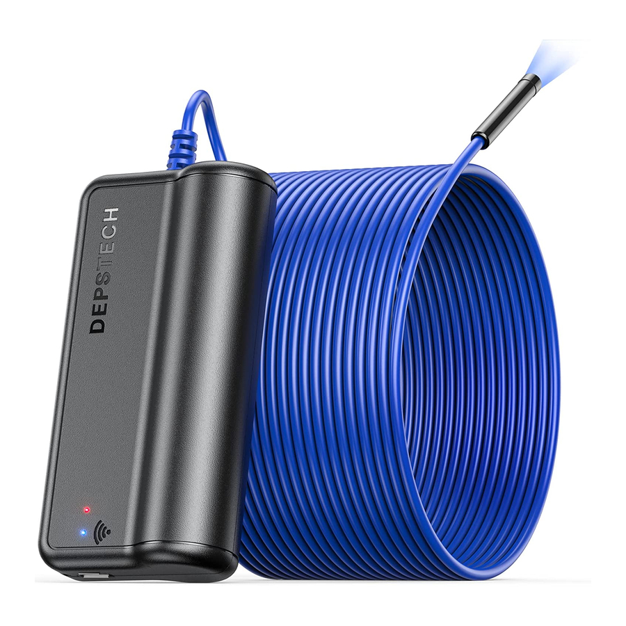 Depstech WF020X, WF025X, WF028X - FHD Inspection Camera Manual