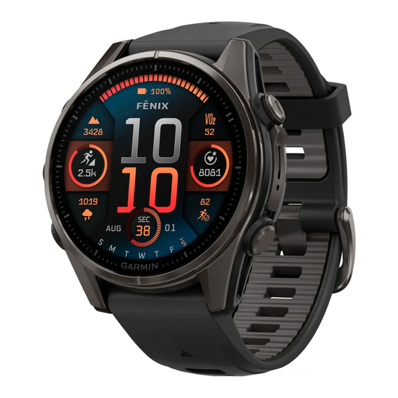 Garmin Fenix 8 Series Owner's Manual