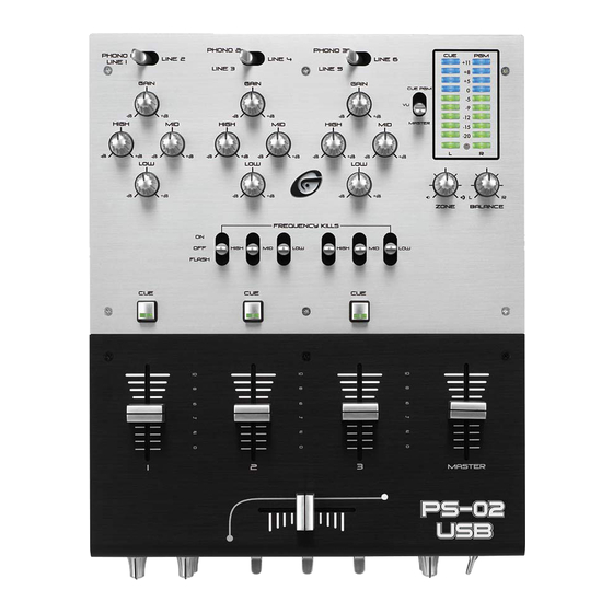 Gemini ps-02usb Owner's Manual