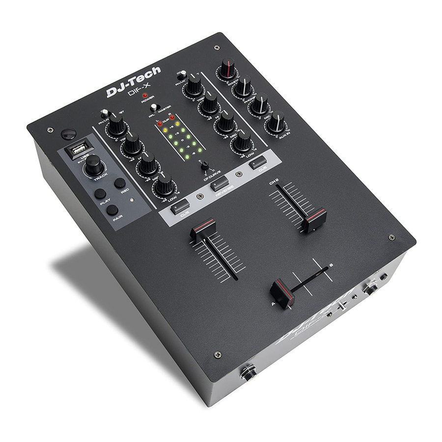 DJ-Tech DIF-X User Manual