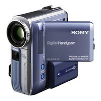 Sony Handycam DCR-PC105E Operating Instructions Manual