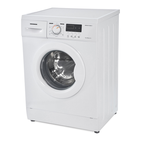 Heinner HWM-M7012E8A++ Instruction Manual