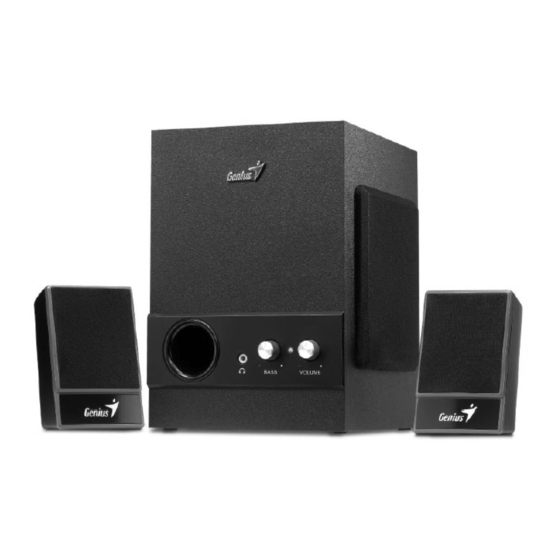KYE Systems Corp. Genius SW-M2.1 350 Service Manual