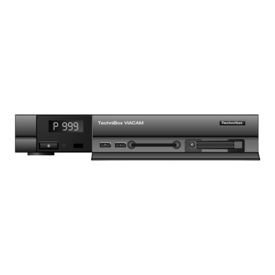 TechniSat TechniBox VIACAM Instruction Manual
