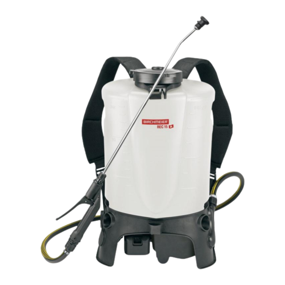 Birchmeier REC 15 AZ1 Manual