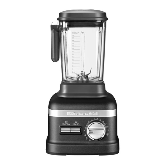 KitchenAid POWER PLUS 5KSB8270 Owner's Manual