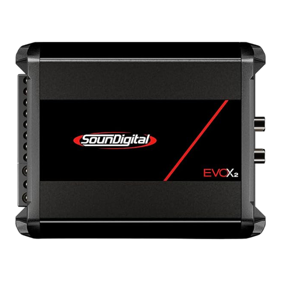 Soundigital EVOX2 800.4 Owner's Manual