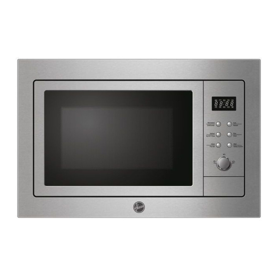 Hoover HMG281XC3 User Instructions