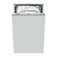 Hotpoint Ariston LST 328 Operating Instructions Manual