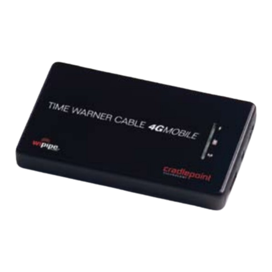Cradlepoint  PHS300tw Quick Start Manual