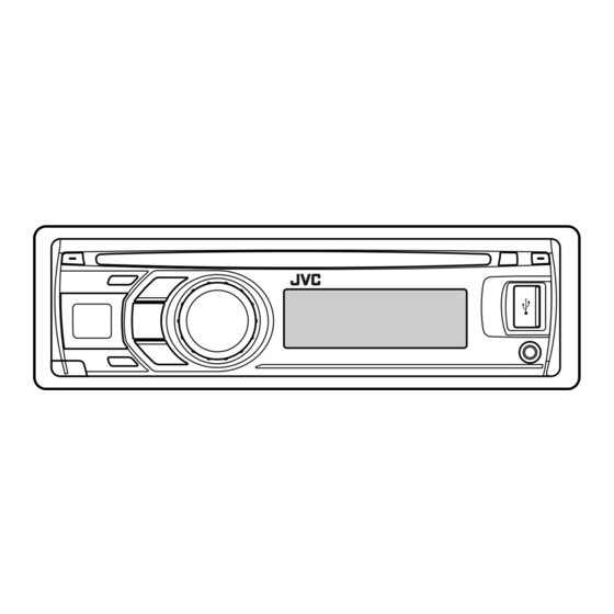 JVC KD-A605 Instruction Manual