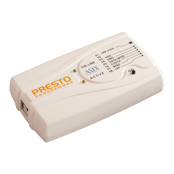 ASIX PRESTO Reference Manual