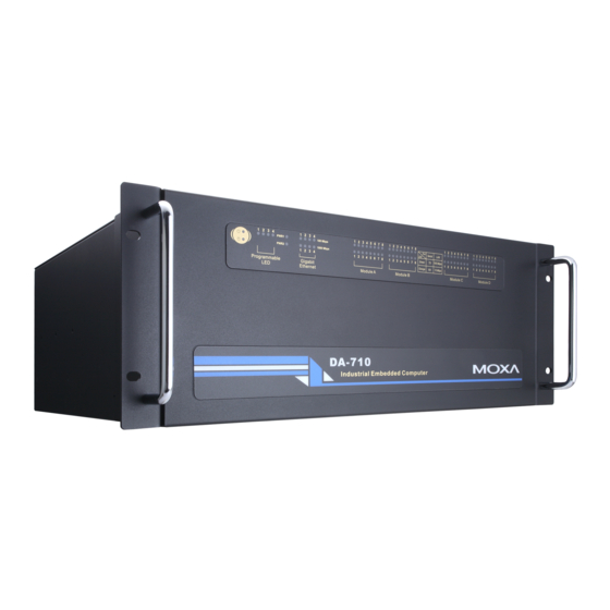 Moxa Technologies DA-710 series User Manual