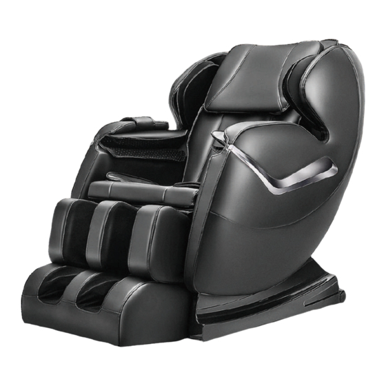 RealRelax FAVOR 03 Massage Chair Manuals