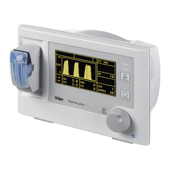 Dräger Vamos Operating Instructions Manual