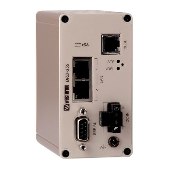 Westermo BRD-355A User Manual