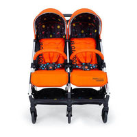 Cosatto ABCS Woosh Double Stroller Fika Forest Instructions Manual