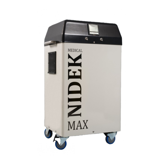 Nidek Medical Max 30 3005 Instructions For Use Manual