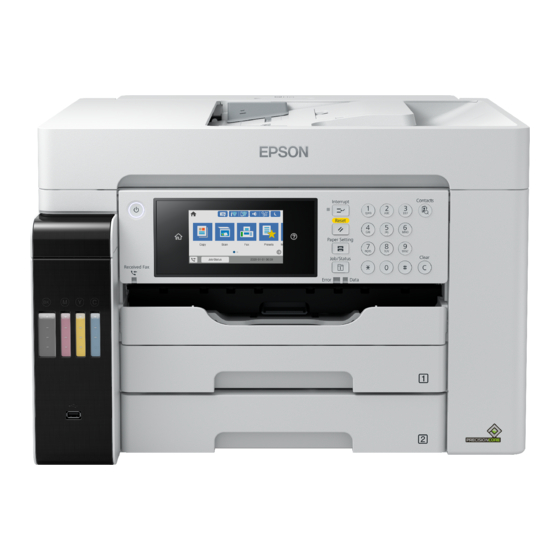 Epson EcoTank Pro L15180 Series User Manual