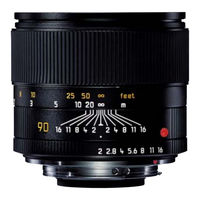 Leica Apo-Summicron-R 90 f/2 ASPH Specifications