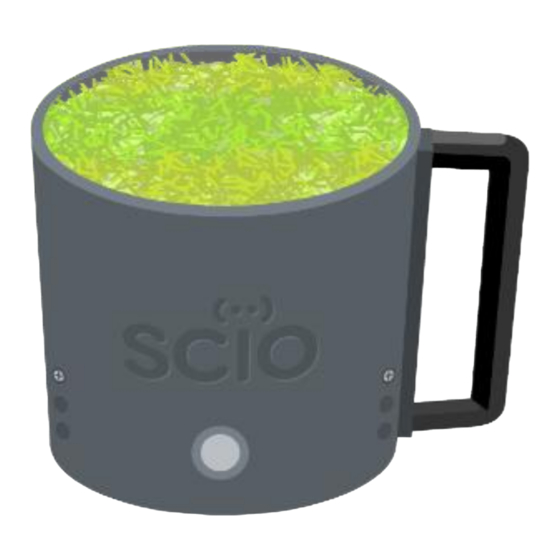 Consumer Physics SCiO Cup Quick Reference Manual