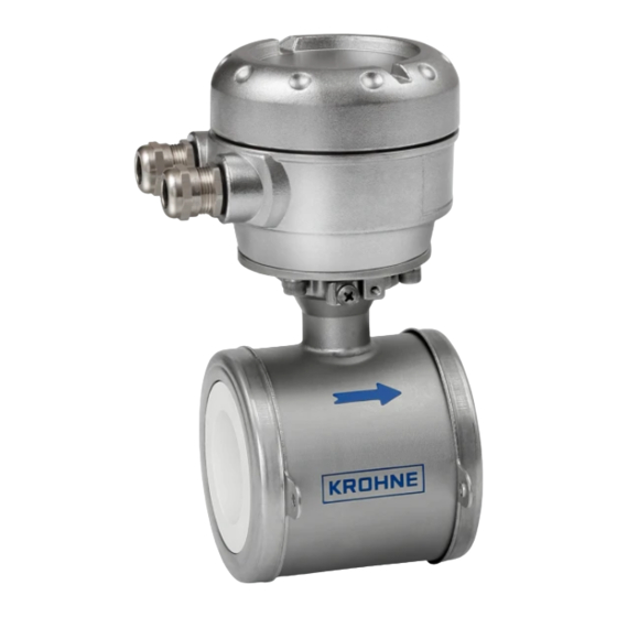 KROHNE POWERFLUX 5000 Manuals