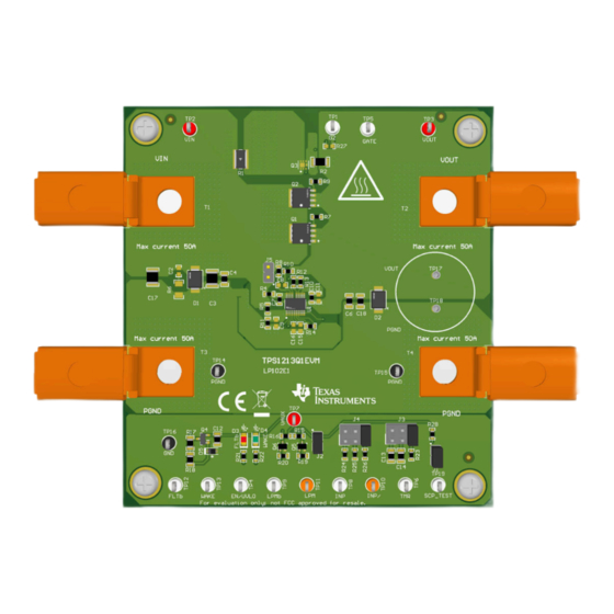 Texas Instruments TPS1213Q1EVM User Manual
