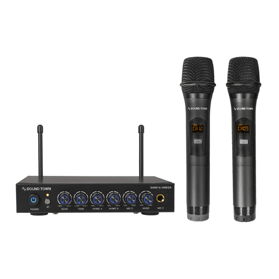 Sound Town SWM16-2MEGA Product Manual