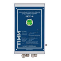 TIMM EKX-4 Operating Instructions Manual