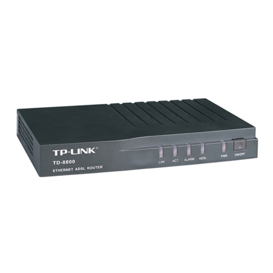 TP-Link TD-8800 User Manual