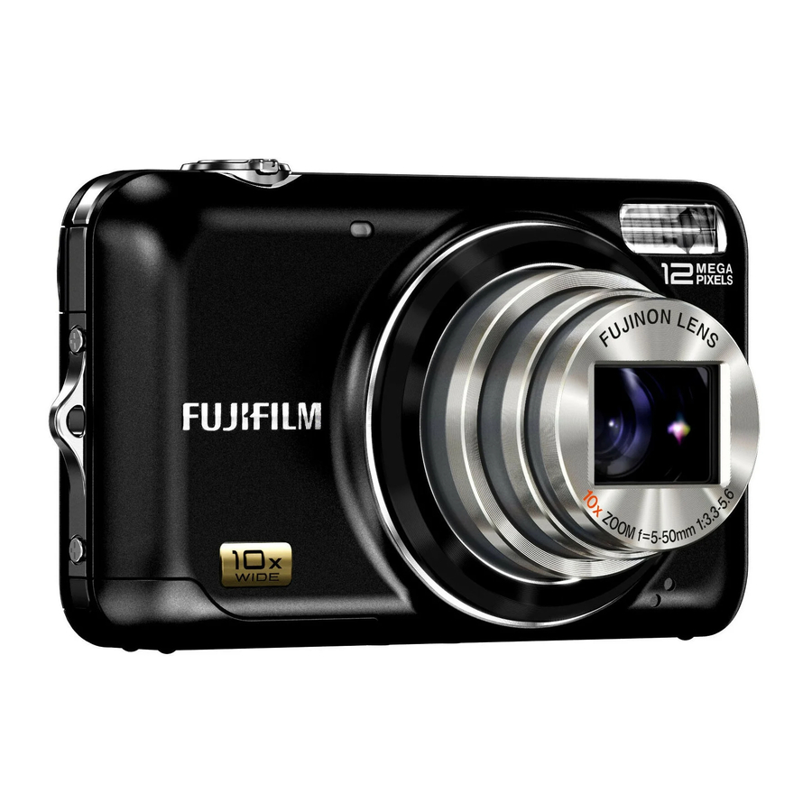 FujiFilm FINEPIX JZ500 series Manuals
