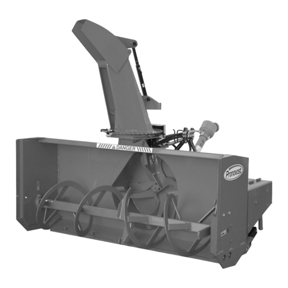 pronovost P-540 Operator And Parts Manual
