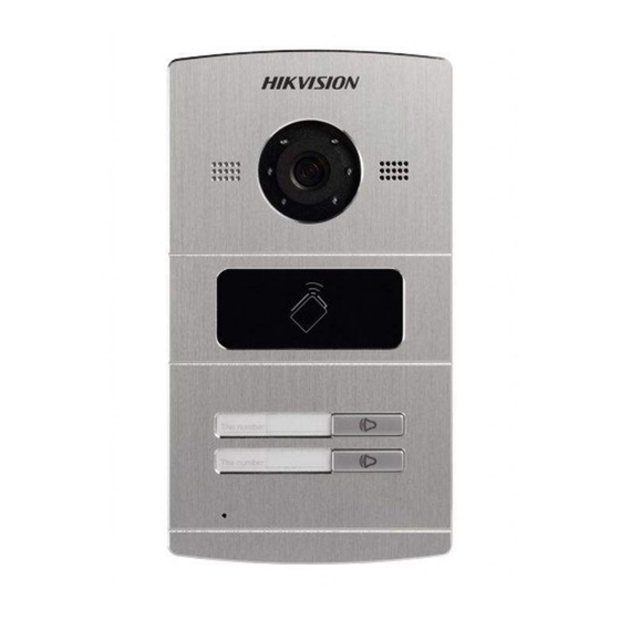 HIKVISION DS-KV8102-1A User Manual