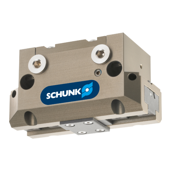 SCHUNK PGN Series Assembly And Operating Manual
