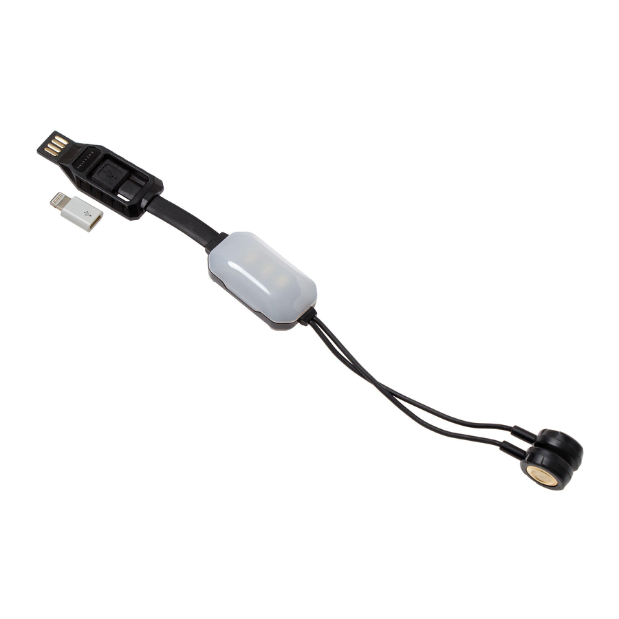 Nitecore LC10 - Portable Magnetic Outdoor USB Charger Manual