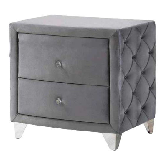 Coaster Nightstand 302352 Assembly Instructions