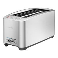 Breville Diecast Smart Toaster Instruction Manual