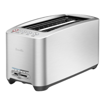 User Manuals: Breville Diecast Smart Toaster 2 Slice