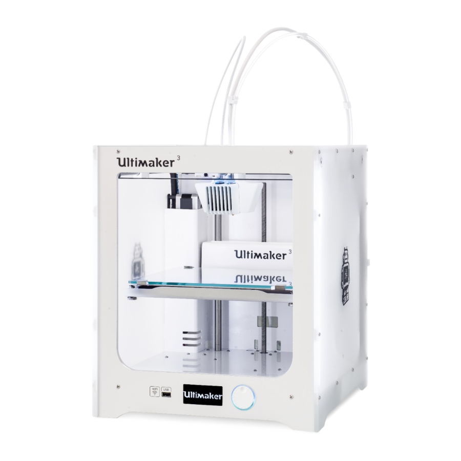Ultimaker 3 - 3D Printer Manual