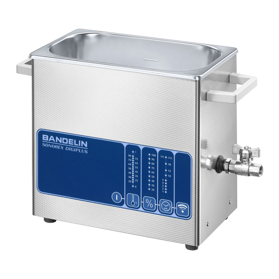 BANDELIN SONOREX DIGIPLUS Operating Instructions Manual