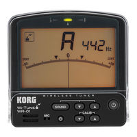 Korg Wi-Tune Owner's Manual