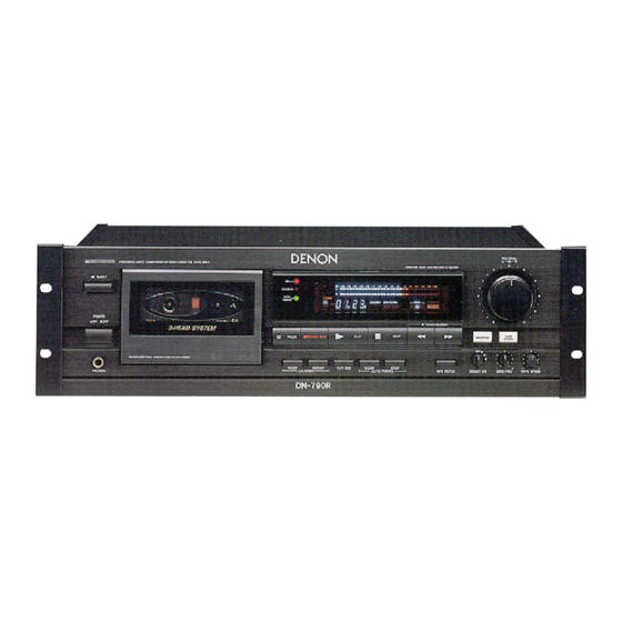 Denon DN-790R Manuals