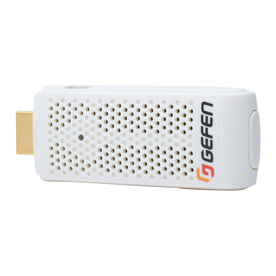 Gefen EXT-WHD-1080P-SR-TX User Manual